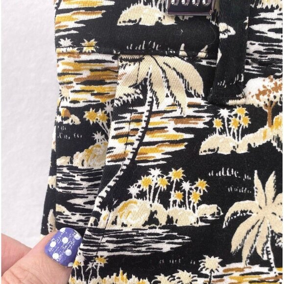 Janie and Jack Toddler  Boys 3 Chino Hawaiian Print Dressy Shorts - Picture 4 of 9